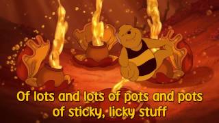 Winnie the Pooh  Everything is Honey SingAlong Lyrics [upl. by Wootten19]