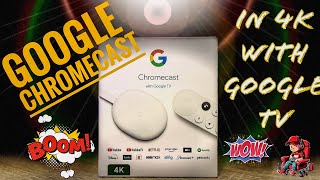 Google Chromecast with Google TV in 4K Unboxing and Review 2023 [upl. by Brendis]