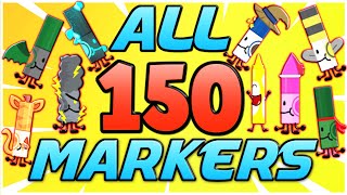 Find the Markers  ALL 150 MARKER amp BADGES 100 Guide in Roblox [upl. by Patrice973]