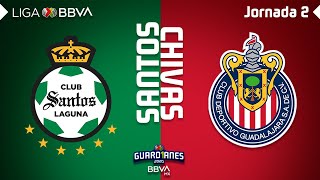 Resumen  Santos Laguna 2  0 Guadalajara  Liga MX  Guardianes 2020  Jornada 2  LIGA BBVA MX [upl. by Annawoj215]