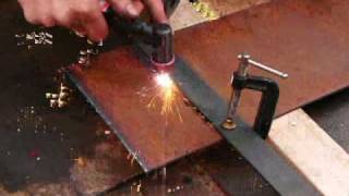 plasma cutting with cut40 [upl. by Uund956]