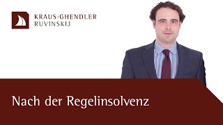 Restschuldbefreiung amp Fortführung der Selbstständigkeit bei der Regelinsolvenz  Erklärt vom Anwalt [upl. by Aikemahs]