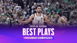 ARGENTINIAN MAGICIAN I Facundo Campazzo EuroLeague 202324 highlights [upl. by Lalise306]