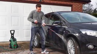 Bosch AQT 3713 Home amp Car Washer  Product Demonstration [upl. by Aivlys278]