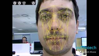 RealTime Adaptive 3D Face Tracking and Eye Gaze Estimation [upl. by Nedry]