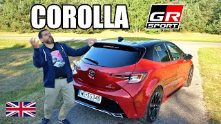 Toyota Corolla GR Sport  Warm Hatch ENG  Test Drive and Review [upl. by Adis]