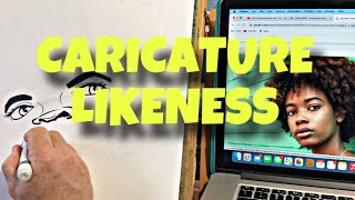 HOW TO DRAW CARICATURES AND GET A LIKENESS [upl. by Aihsela]