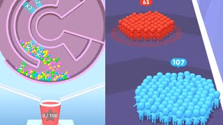 Multi Maze Vs Count Master Android iOS All levels gameplay walkthrough 08 [upl. by Nylirej110]