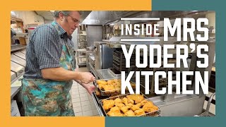 How the Chicken is Made at Mrs Yoders Kitchen in Mount Hope Ohio in the Heart of Amish Country [upl. by Kenzie930]