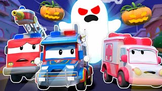 speciaal voor Halloween REDDINGSBRIGADE lost het spookachtige MYSTERIE op  Reddings Auto amp Truck [upl. by Kcinimod]