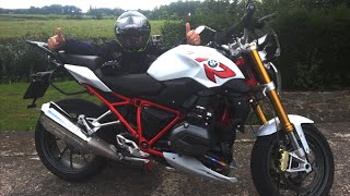 BMW R1200R First Ride Review [upl. by Grannie241]