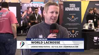 2020 LaxCon Interview Michael Kennedy Ireland Lacrosse  US Lacrosse LaxCon [upl. by Enifesoj783]