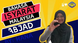 Abjad  Bahasa Isyarat Malaysia [upl. by Chaddy]