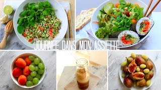 UNE JOURNÉE DANS MON ASSIETTE VEGAN  Recette Sushi Burrito [upl. by Ahseer]