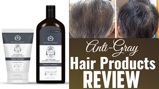 themancompany Antigraying Hair Products Review  Fix Premature Gray Hair [upl. by Jamesy407]