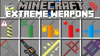 Minecraft OVERPOWERED EXPLOSIVES AND WEAPONS MOD  INSTANT HEALING Minecraft [upl. by Mart]