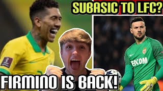 SUBASIC TO LIVERPOOL FIRMINO IS BACK WITH THE GOALS [upl. by Fahy]