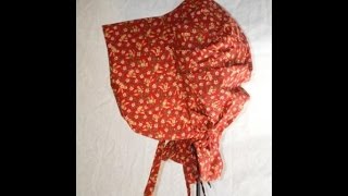 How to Sew a Prairie Bonnet [upl. by Shepperd]