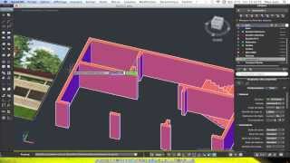 Autocad 3D MAC Tutoriel complet  PARTIE 2  Modélisation maison [upl. by Rothenberg]