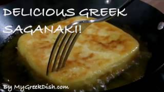 Saganaki recipe – How to make traditional Greek saganaki cheese [upl. by Barbabas]