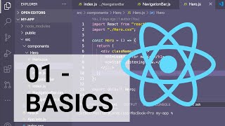 React Course  Beginners Tutorial for React JavaScript Library 2022 [upl. by Alebasi]