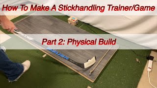 Tutorial on how to build a homemade superdeker handling trainer Part 2 physical build [upl. by Aniuqaoj]