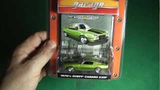 GREENLiGHT 1970 12 Chevy Camaro Z28 Green [upl. by Ailegra]