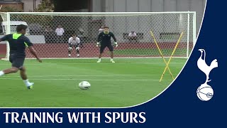 Hugo Lloris Prematch session in 60 second  Training With Spurs [upl. by Stout]