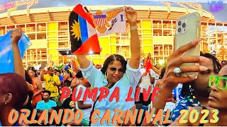 Pumpa Orlando Carnival Downtown Stage Performance 2023  This Epic De Energy AH Worki [upl. by Shirlene]