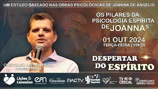 OS PILARES DA PSICOLOGIA DE JOANNA 5 com Cristiano PaivaSP  17 DESPERTAR DO ESPÍRITO [upl. by Ardnait]