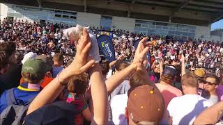 Dulwich Hamlet FC vs Hendon FC  Playoff final celebrations [upl. by Enomsed]