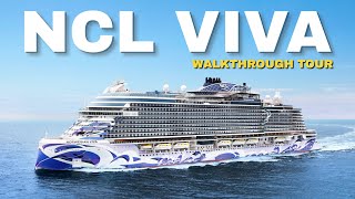 NCL Viva  Full Ship Walkthrough Tour amp Review 4K  Norwegian Cruise Line [upl. by Wilona]