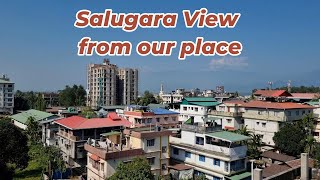 Salugara view from our rooftop tibetanvlogger [upl. by Anovahs]