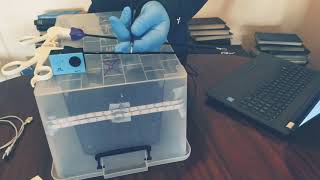 DIY laparoscopic training box [upl. by Aridnere]