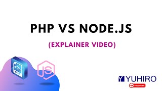 PHP vs Nodejs  Explained in 2 minutes [upl. by Jessa]