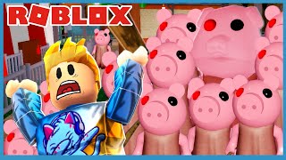 Me VS Piggy Army  Roblox Piggy Swarm New Gamemode [upl. by Soilissav]