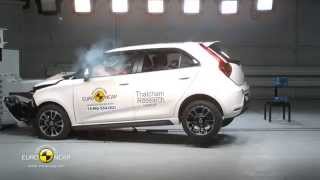 Euro NCAP Crash Test of MG3 2014 [upl. by Nugesulo157]