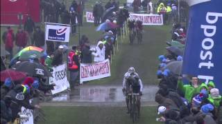 Nys wint na spannende cross in Loenhout [upl. by Anialahs]