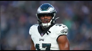 Nakobe Dean injury Eagles linebacker questionable to return [upl. by Edie606]