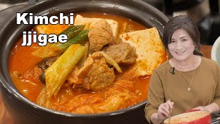 Kimchi jjigae 김치찌개 [upl. by Ayat]