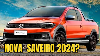 Avalição NOVA SAVEIRO 2024  A VW SAVEIRO MUDOU MUITO COM MOTOR TURBO OU FOI SÓ UM FACELIFT [upl. by Karwan]