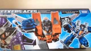 Transformers United Seekers Aces set [upl. by Nedyaj]