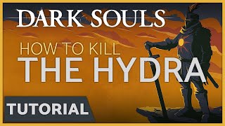 Dark Souls  How to Kill the Hydra in the Darkroot Basin Easily amp get the Dusk Crown Ring [upl. by Alesig769]