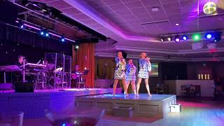 Nidd Hall Night Entertainment  ABBA Fantastic’s Rendition  Graciels UK [upl. by Casi]