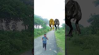 Big dinosaur chase Trex chasing part 762 shorts dinosaur youtube dinosaurs youtubeshorts [upl. by Alimat478]