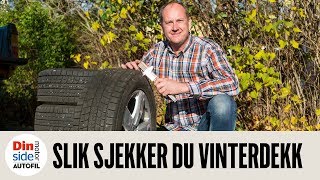 Slik sjekker du vinterdekkene [upl. by Hawken978]