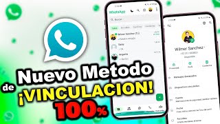 WhatsApp Plus para Android 2024  Nuevo METODO de VINCULACION [upl. by Aitital]