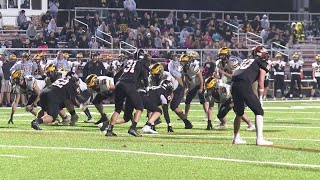 Gentiles 4 TDs lead Springfield past Monroeville [upl. by Notyad]