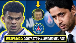 INESPERADO CONTRATO MILLONARIO DEL PSG PARA ESTE JUGADOR  LUIS DIAZ REUNION  BORJA BOCA JRS [upl. by Soane]