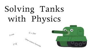 Solving GamePigeons Tanks with Physics [upl. by Fabrianna]